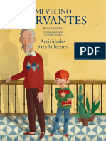 Mi Vecino Cervantes. Actividades