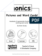 Phonics - Pictures & Word Cards PDF