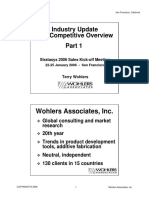 Industry Update and Competitive Overview: Wohlers Associates, Inc
