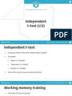 Introduction To Statistics With R - Independent T-Test