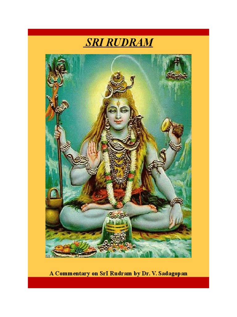 Commentary on Sri Rudram Mantras | PDF | Mantra | Shiva