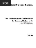 De Iridiscencia Cambiante Gabriel Salcedo Sansón