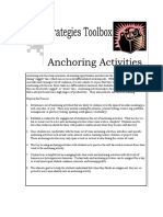 anchoring activities