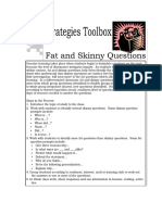 Fat and Skinny Questions