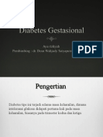 Diabetes Gestasional