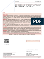 INFLUENCE OF SEQUENCE OF JOINT MOVEMENT ON HAMSTRING LENGTH TEST RESULTS 