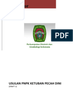 (POGI) DRAFT USULAN PNPK Ketuban Pecah Dini POGI Revisi 24 Agt 2014 PDF