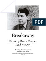Films by Bruce Conner - Program Notes W.poster