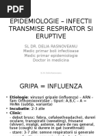 Epidemiologie - Infectii Transmise Respirator Si Eruptive