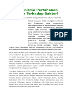 Mekanisme Pertahanan Tubuh Terhadap Bakteri