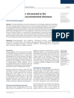 Role of Diagnostic Ultrasound in The Assessment of Musculoskeletal Diseases