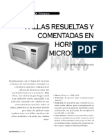 Fallas Resueltas y Comentadas en Hornos de Microondas