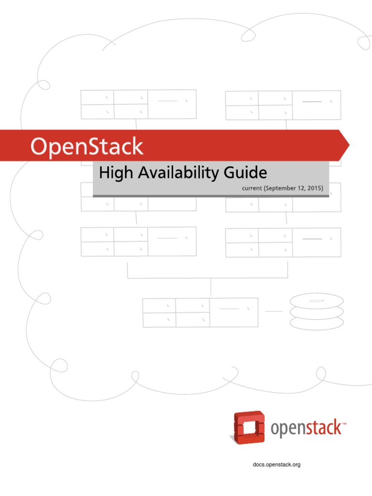High Availability Guide PDF | PDF | Open Stack | Computer Cluster