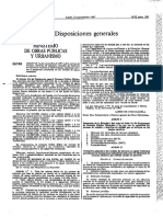 Disposiciones Generales: Ministerio de Obras Publicas Urbaatjsmo