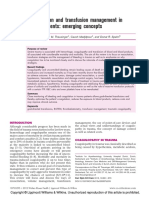 Resuscitation and Transfusion Management in Trauma Patients - Emerging Co - SFLB