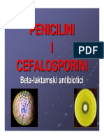 Penicilini I Cefalosporini