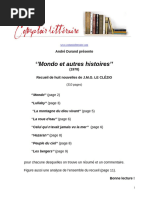 352 Leclezio Mondo Et Autres Histoires
