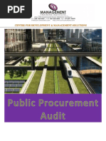 Public Procurement Audit