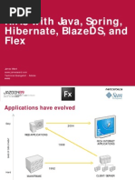 Flex Java Springs Overview