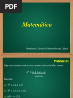 07 - Conjuntos Numéricos