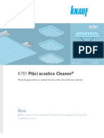 Plăci acustice Cleaneo® 15-30 R cant 4SK