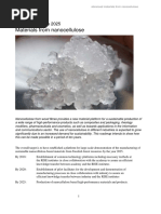 Roadmap Materials From Nanocellulose