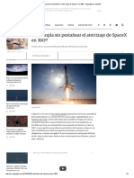 Contempla Sin Pestañear El Aterrizaje de SpaceX en 360º - Engadget en Español