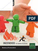 Cuaderno Guía con Claves para prevenir y:o actuar ante Incendios en Centros Escolares