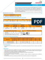 Ficha Tecnica Alcord 5 Si