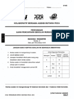 Bank Soalan Upsr - Bahasa Inggeris 2012 PDF