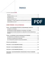 Tabla de Contenido CODIGO CIVIL