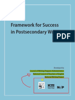 Framework For Success Doel