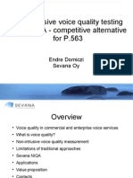 NIQA - Competitive Alternative for Non-Intrusive Voice Quality Testing (P.563)