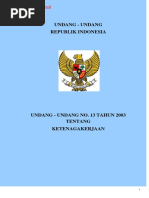 Download UndangUndangNo13Tahun2003TentangKetenagakerjaanDanPenjelasannyabyMarlonAndrioLengkongCristoriaSN311939150 doc pdf