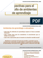 Ambientes de Aprendizaje Perspectiva