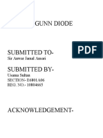 Gunn Diode