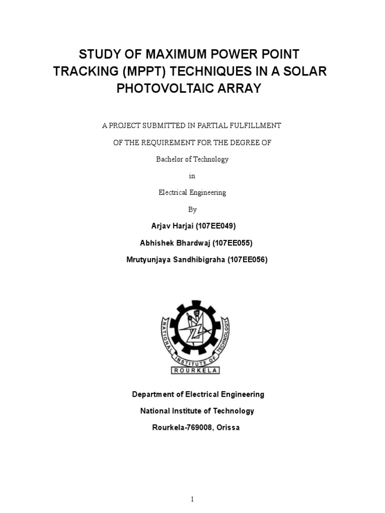 Mppt algorithm types picture