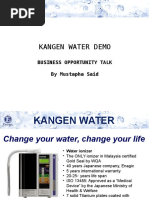 Kangen Water Presentation