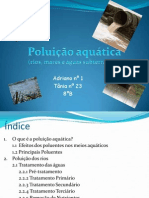 Poluiçao Aquática