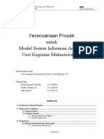 Contoh Project Plan Manajemen Proyek Perangkat Lunak