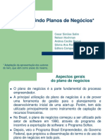 Tec Informática - Mod i - Empreendedorismo - Construindo Plano de Negócios