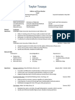 Tosaya Resume - Redacted