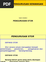 Pengurusan Stor