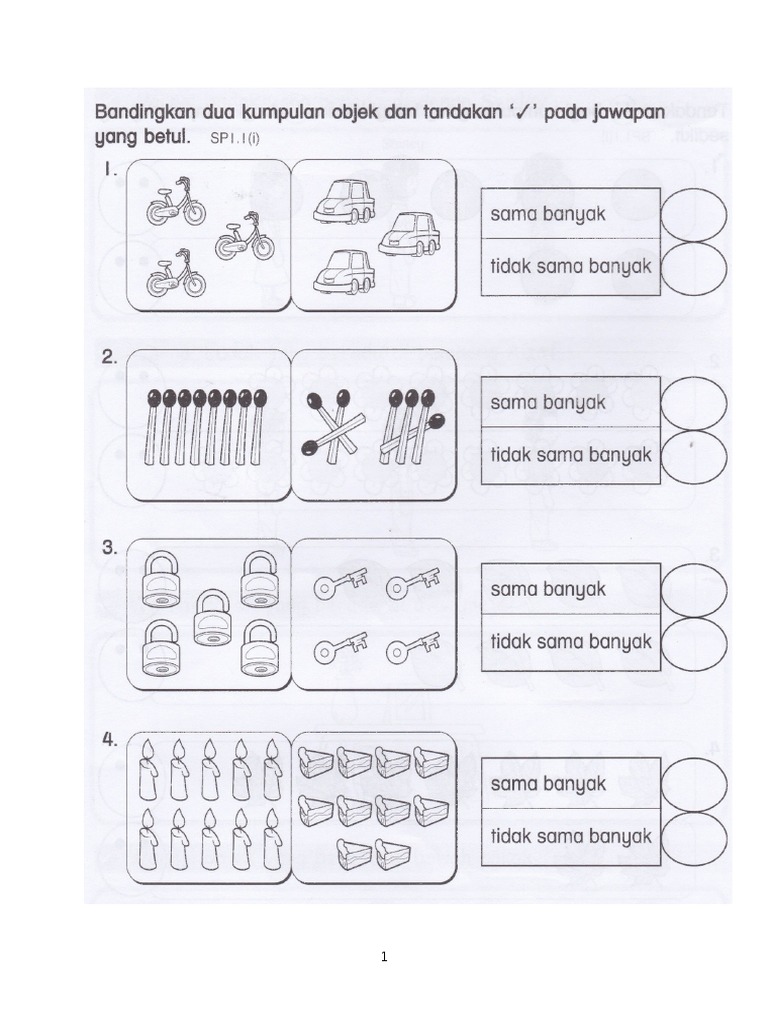 Soalan Peperiksaan Pertengahan Tahun Matematik Tahun 1 2016