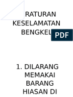 Peraturan Keselamatan Bengkel