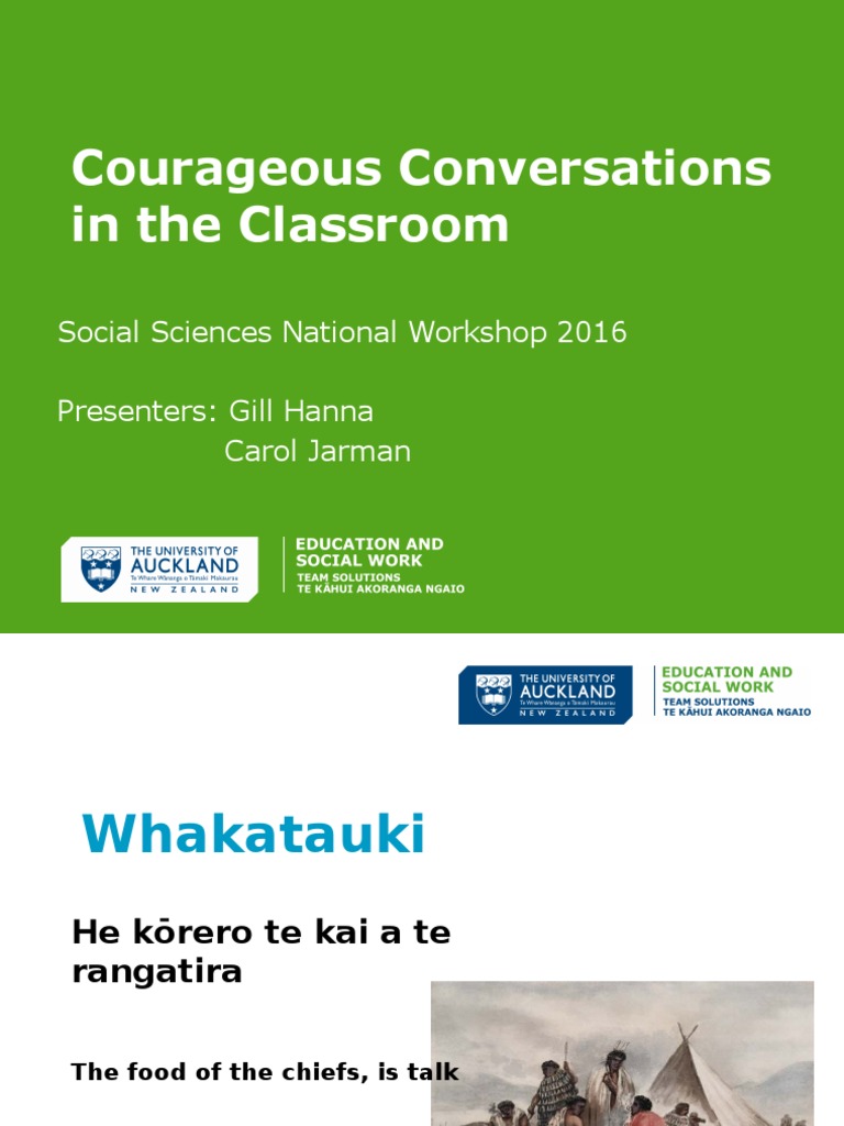 Courageous Conversations PPT For Participants | PDF | Value (Ethics ...