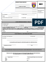 Borang Pendaftaran Individu M01 Terkini PDF