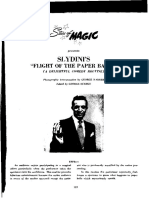Slydini - Flight of The Paper Balls PDF