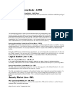 What Does Capital Asset Pricing Model - CAPM Mean?