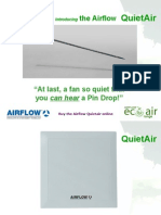 Introducing the Airflow QuietAir range and Main Features